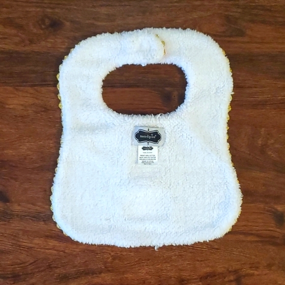 Mudpie Birthday Bib "1" - Picture 2 of 2